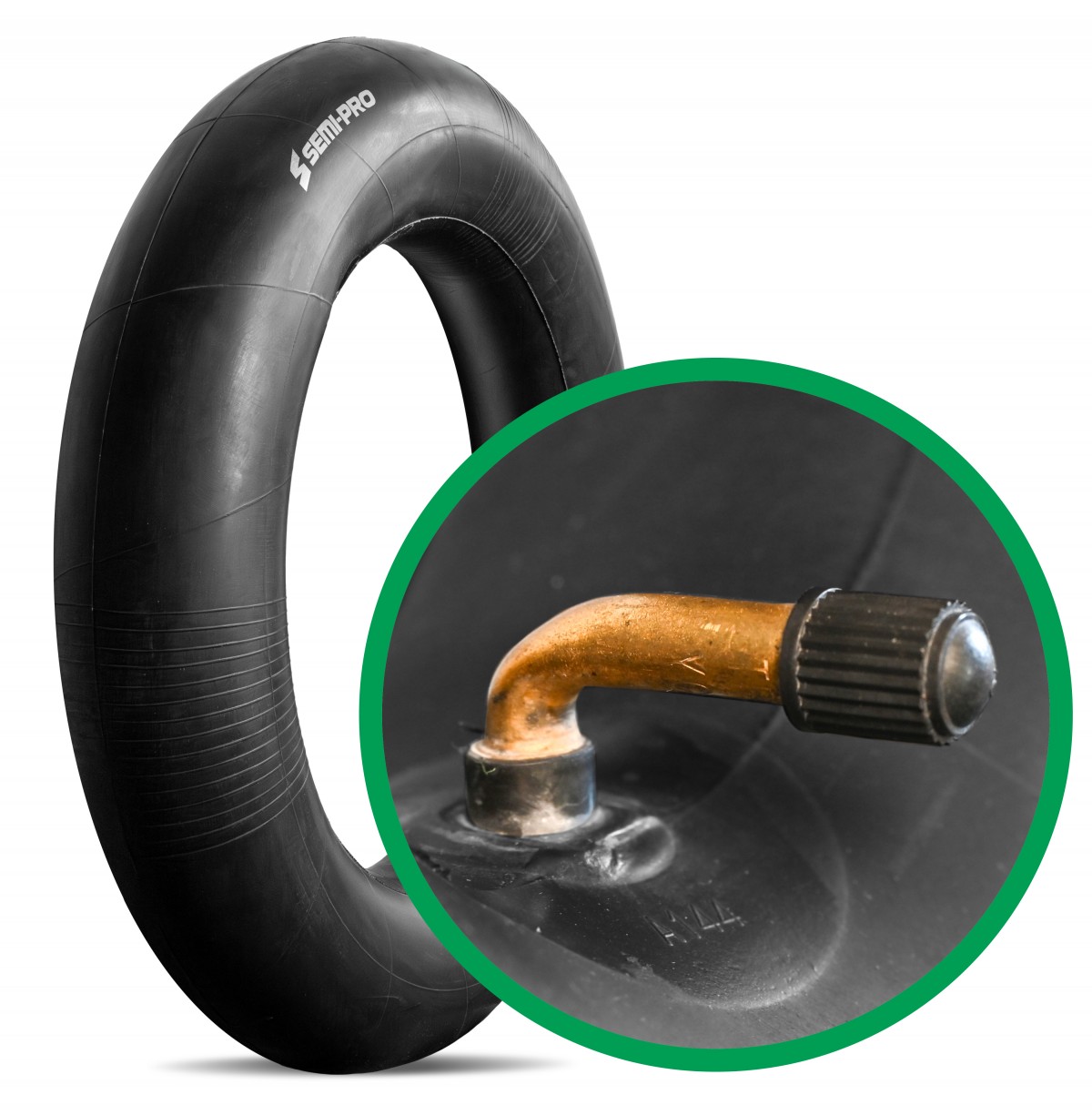 SEMI-PRO Schlauch 6 Zoll Metallventil (15x6.00-6 TR87)